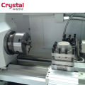 Mandril automático Mini CK6132A da máquina do CNC do torno do metal